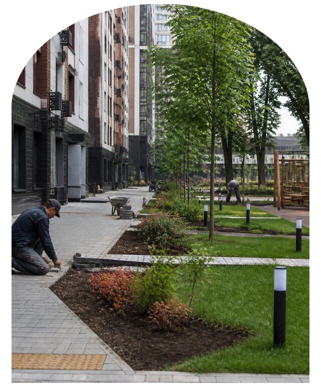 Благоустройство придомовой территории в Феодосии от 15237 р. | Метпроект-Фдс