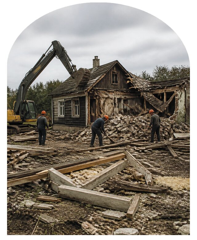 Демонтаж дома в Феодосии по цене от 152370 р. | Метпроект-Фдс